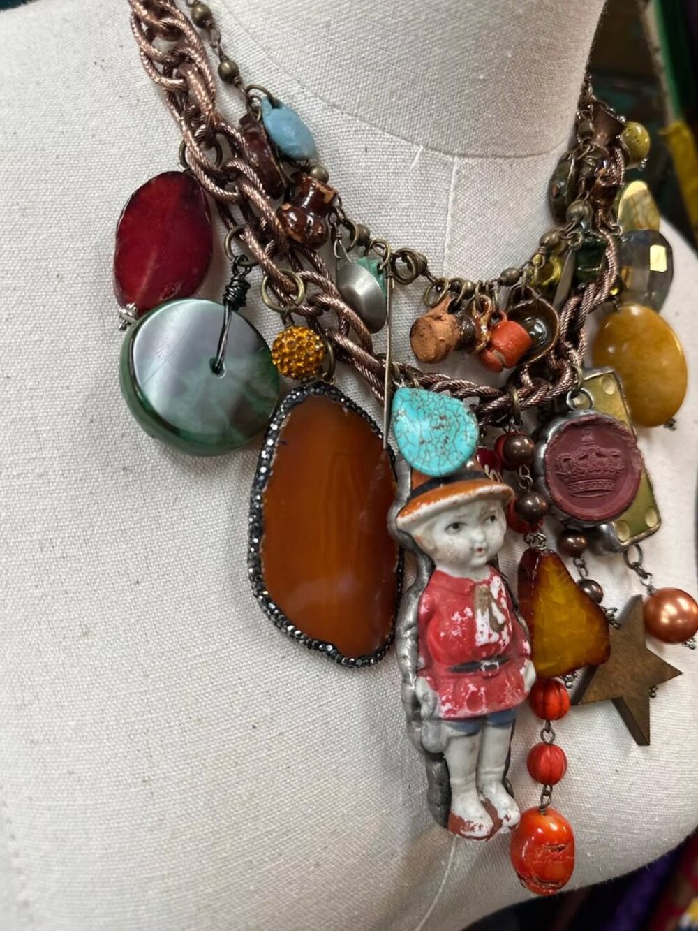 Art by Amy Labbe - Missy Necklace - Picture 4 of 4